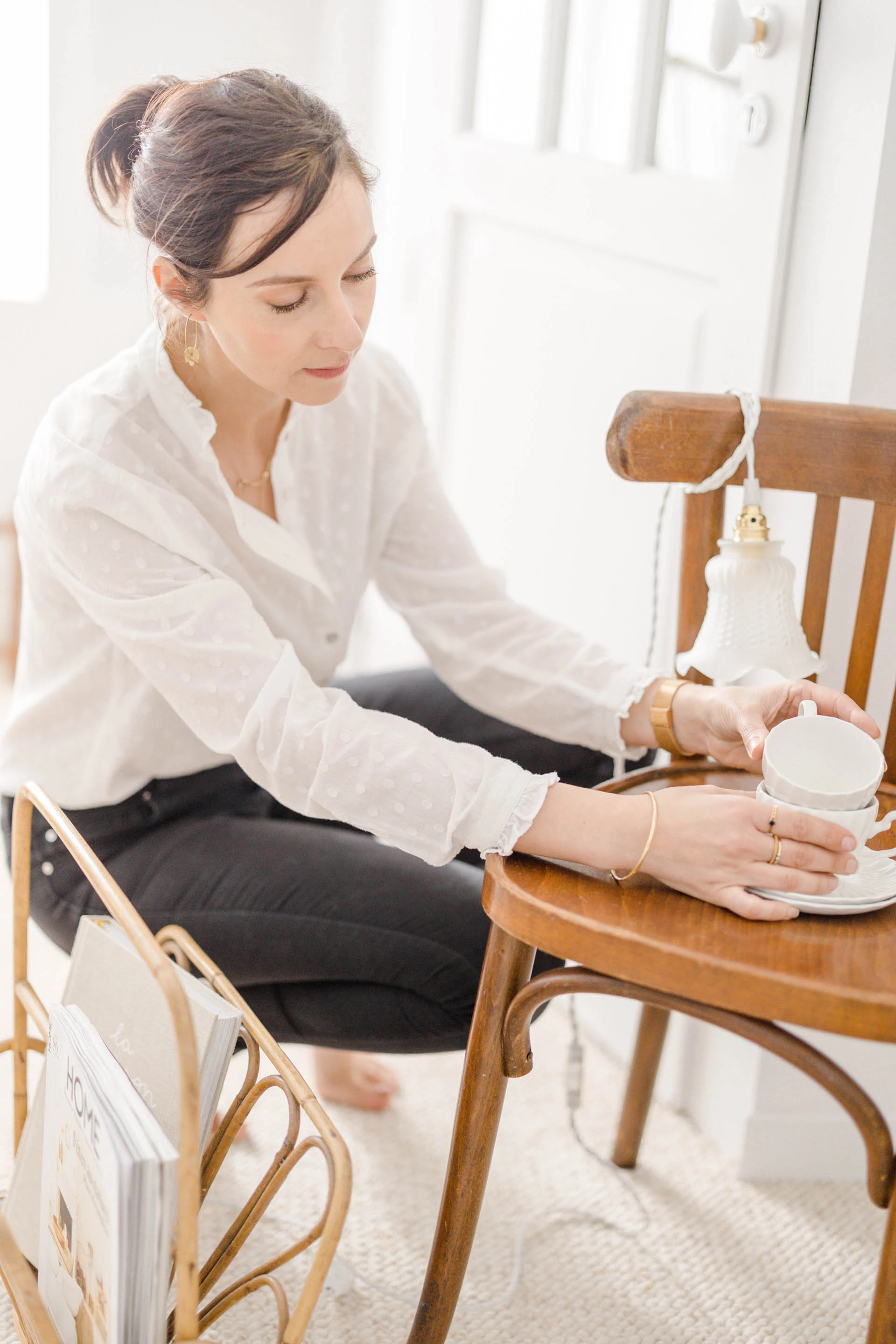 meubles vaisselle chaise tasse tasse à thé